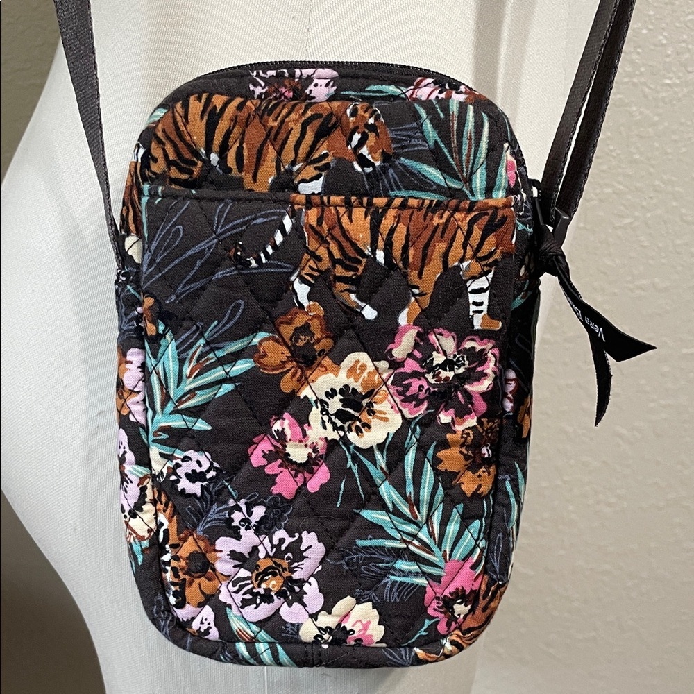 Vera Bradley Bali  Jungle  Tiger Print Crossbody Bag